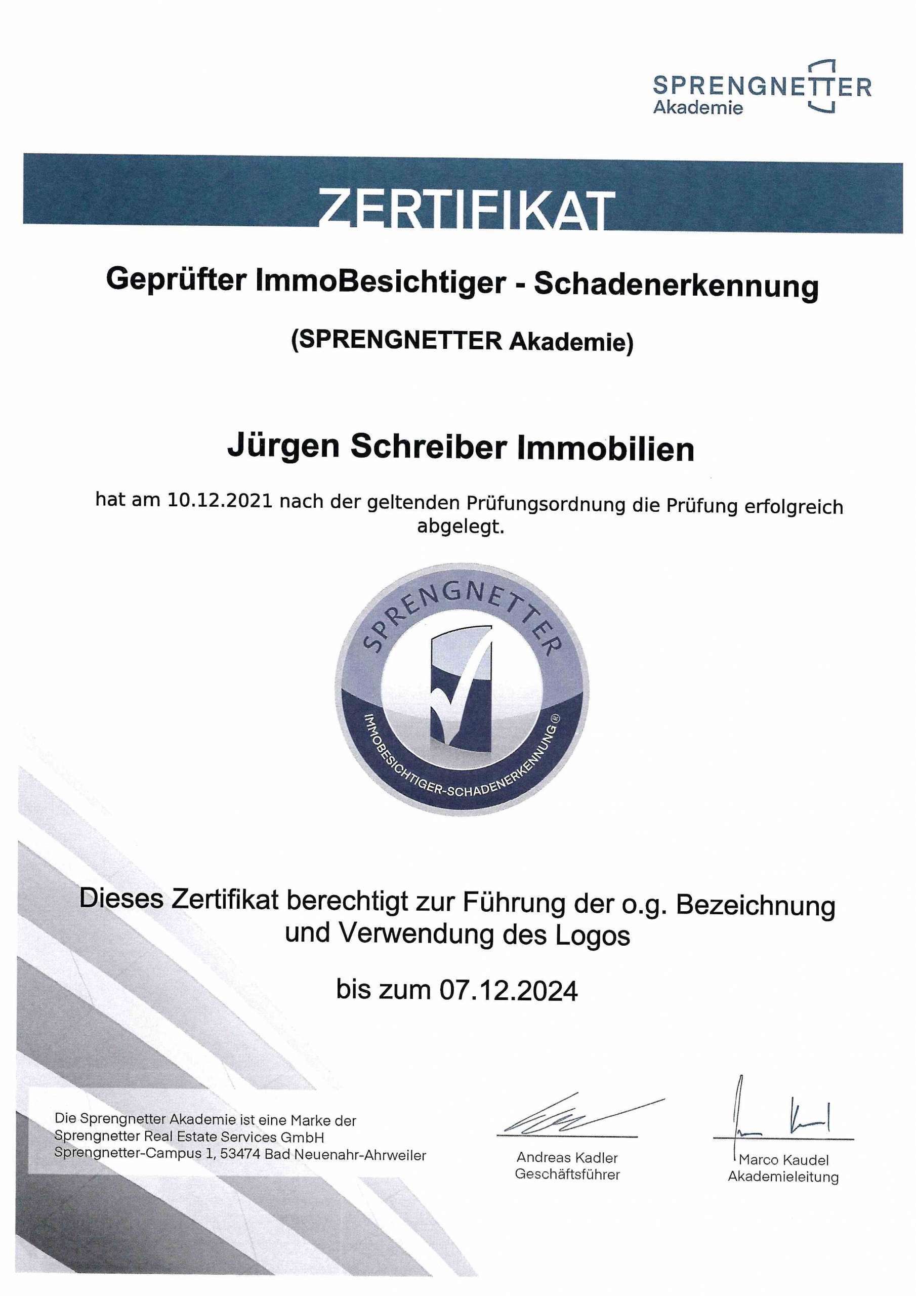 Immobiliensachverständiger